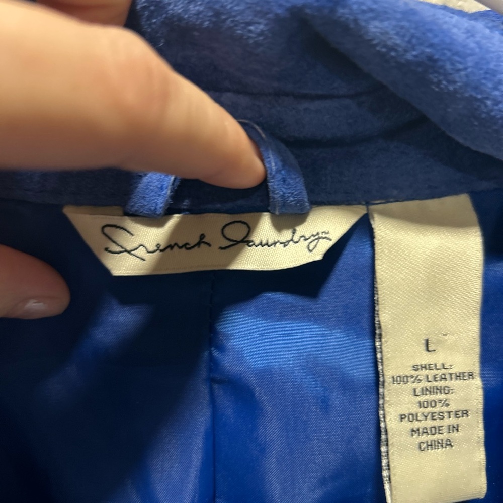 French Laundry Leather Jacket - image 4